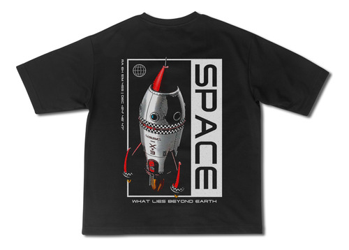 Remera Oversize Space 2 Exclusive