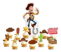 Comprar Topper Cupcake Adorno Pinchos Muffins X12 Toy Story Op3 Amarillo Toy Story