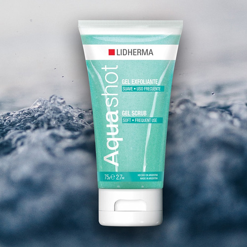 Gel Exfoliante Limpia Aquashot Gel Exfoliante 90g Lidherma