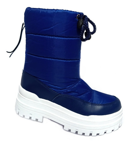 Bota De Neoprem Impermeable De Mujer Comodas Bajas Livianas 