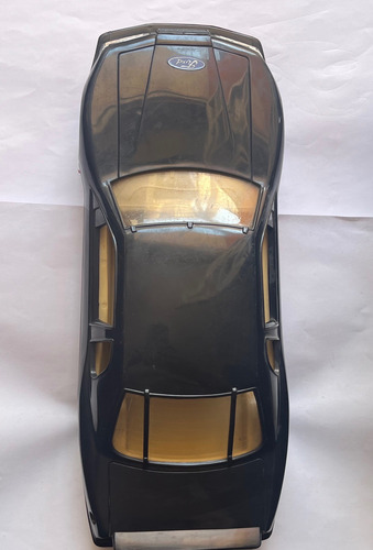 Coche Ford Thunderbir Control Remoto Toy State 1988 Original Negro Carro De Colección A Control (Usado)