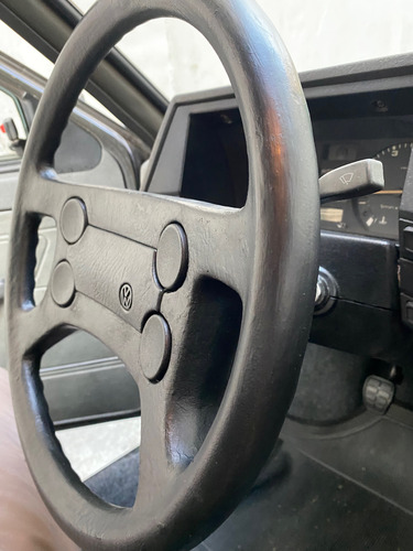 Volante 4 Bolas Original Volkswagen Gol Quadrado Gti Gts Preto (Usado)