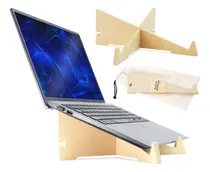 Comprar Soporte Apoya Notebook Atril Madera Laptop Portatil  Stand