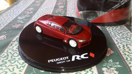 Carro Vehículo Peugeot Rc Escala 1:43 Marca Concept Car