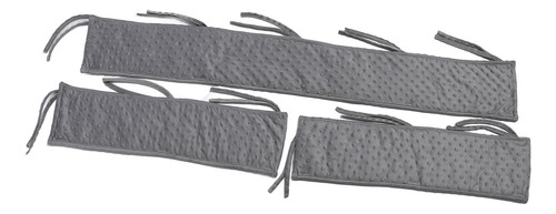 Bed Guard Soft Bumper, 3 Piezas, Barandilla Para Bebés, Tipo