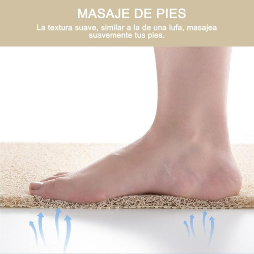 Alfombrilla Antideslizante Para Baño De Tapete De Ducha -