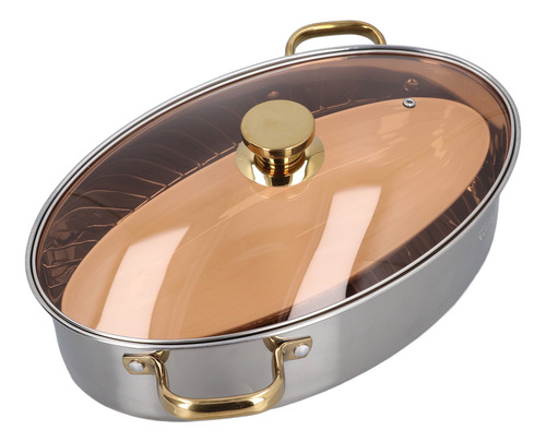 Olla De Pescado Al Vapor De Acero Inoxidable 304