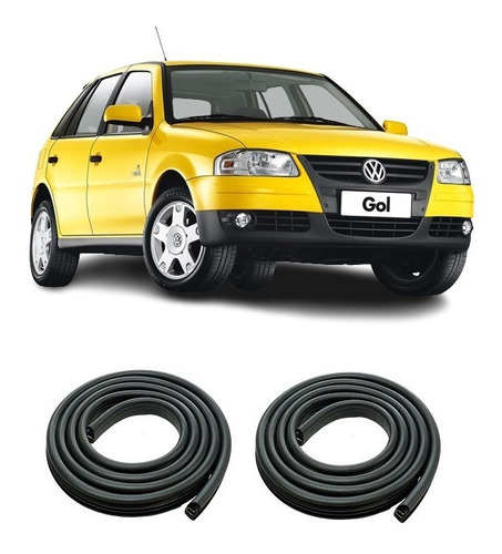 Vw Gol 5 Ptas. Power 2007 Burletes Kit 2 Puertas Rapinese  