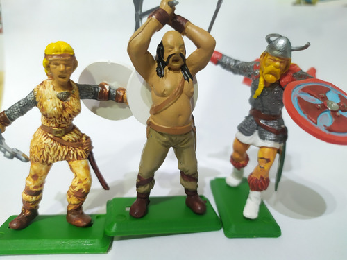6 Figuras Soldados Vikingos Soldaditos De Juguete La Plata