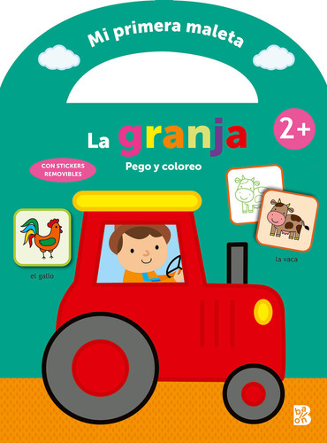Mi Primera Maleta Pego Y Coloreo La Granja - Ballon