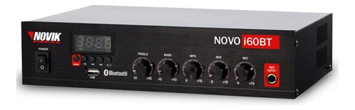 Amplificador Potencia Novik Novo-i60bt Bluetooth 60w Color Negro Potencia De Salida Rms 60 W