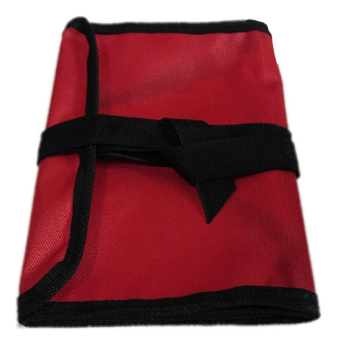 Chicotera Porta Lineas Mosca Pesca Funda Billetera Anzuelo Negro