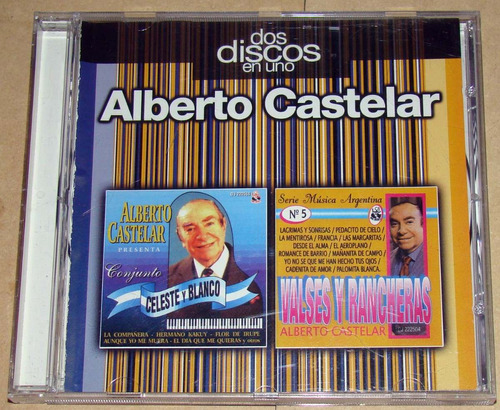 Alberto Castelar - Dos Discos En Uno - Cd Argentino / Kktu 