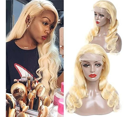 Rubia 613 El Encaje Humano Wigs Frontales 13x4 Lace J4z9b