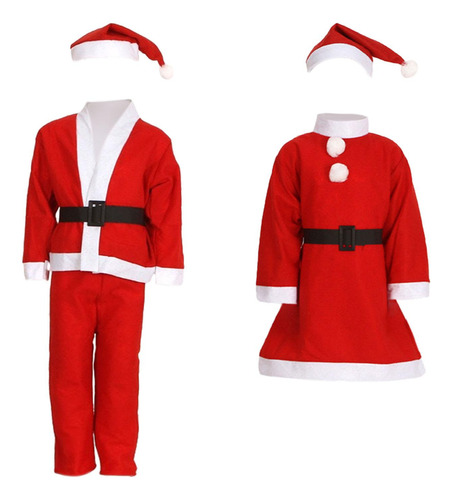 Disfraz De Papá Noel Para Niños, Disfraz Navideño
