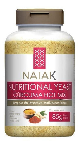 Nutritional Yeast Cúrcuma Hot Mix Naiak 85g