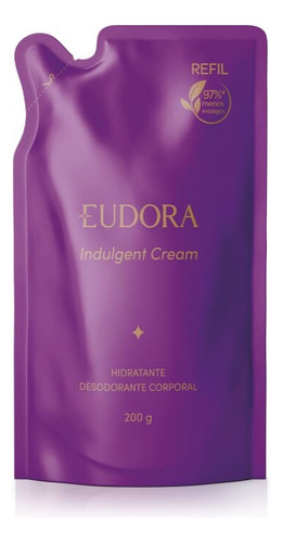  Eudora Indulgent Cream Refil Creme Hidratante Desodorante 20