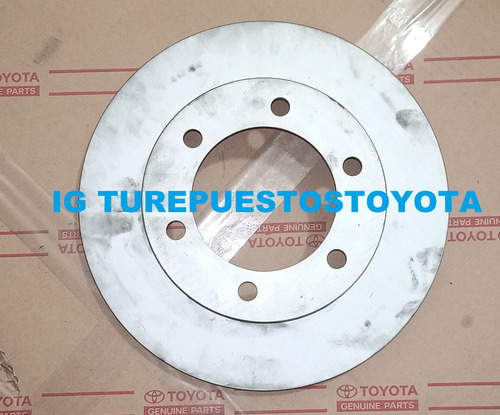 Discos Frenos Delanteros Toyota 4runner 1999 - 2002 Original