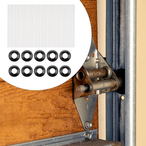 10 Fundas De Rodillos Silenciosos Para Bisagras De Puertas