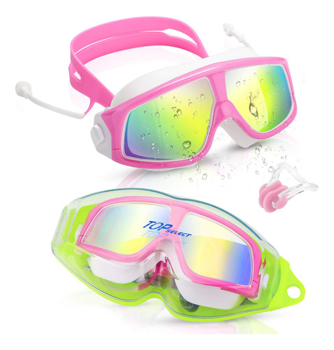 Topselect Gafas De Natación Para Niños De 3 A 12 Años, I.