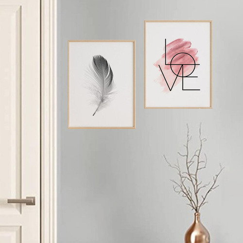 2 Conjunto De 6 Obras De Arte Para Decoración De 2 Piezas