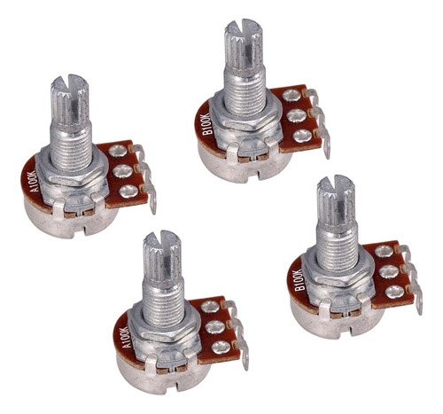 Potenciómetro De Guitarra Audio Pot 4 Piezas