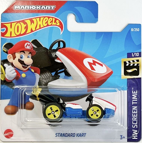 Hot Wheels Mariokart - Standard Kart - Edicion 2021 - Mattel