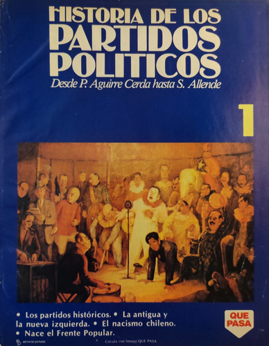 Historia Partidos Políticos. Revista Que Pasa N° 1 Al N°10 