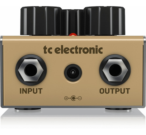 Pedal Efecto Para Guitarra Tc Electronic Drip Spring Reverb Color Marrón