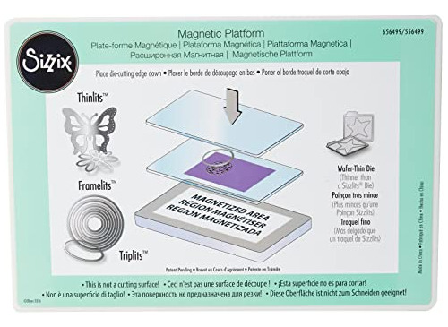 Plataforma Magnética Sizzix, Multicolor, Para Troqueles DeLG