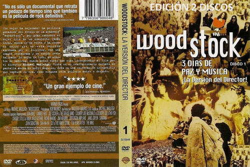 Woodstock Festival - Version Extendida - 2 Dvds