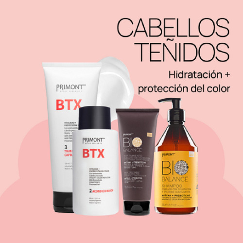 Kit Btx 2 Shampoo + Tratamiento 500g Primont