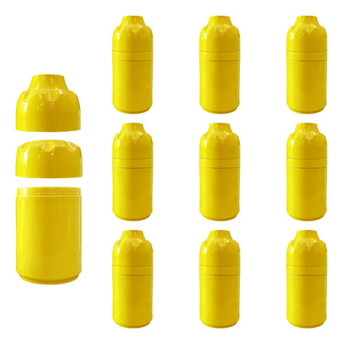Cervegelas 3 Em 1 Long Litrinho E Lata Kit Com 10pçs Premium Cor Amarelo