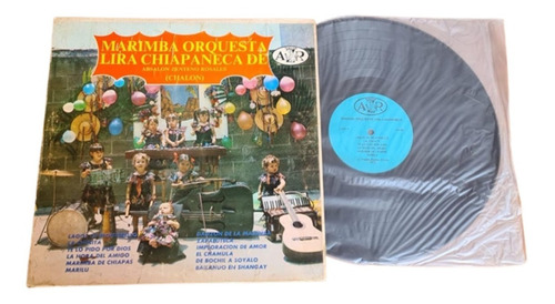 Lp Marimba Orquesta Lira Chiapaneca De Absalón Zenteno