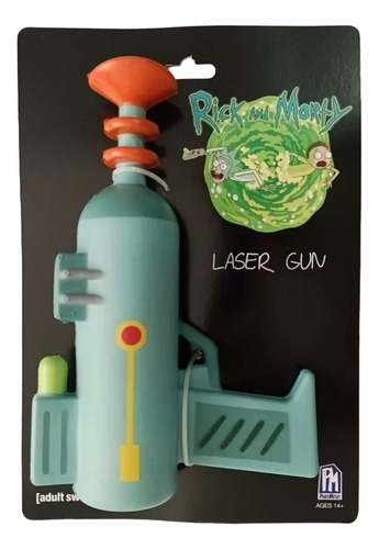 Pistola Juguete Rick Y Morty Laser Gun Original Adult Swim