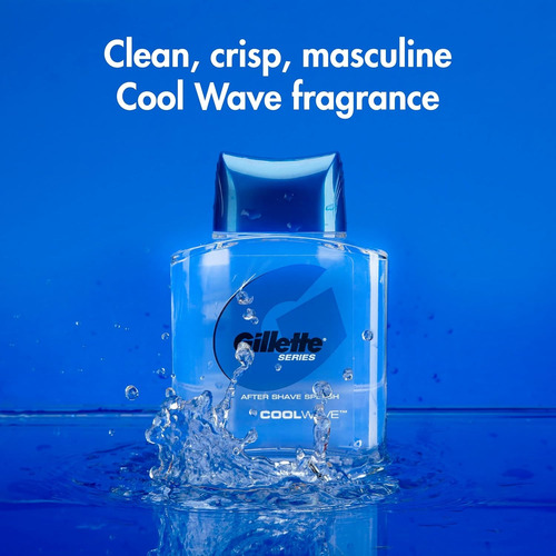 Gillette Colonia Splash Después Del Afeitado Fresco 100ml