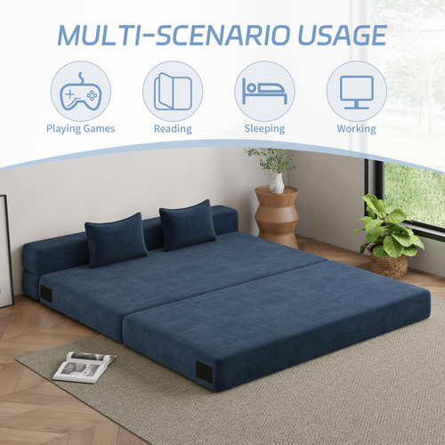 Luoxiao Sofá Cama Plegable Tamaño Queen Silla Convertible