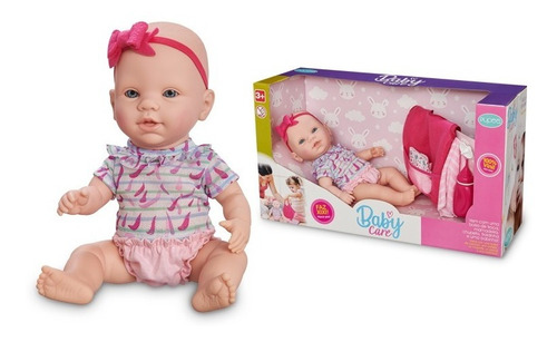 Boneca Baby Care Boneca Original Bebe Estilo Reborn Faz Xixi