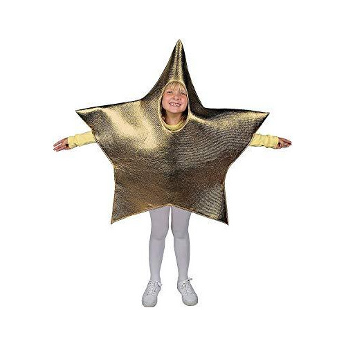 Disfraz Talla 3 Años Para Niños Estrella Dorada