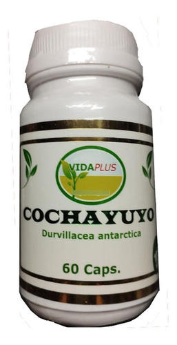 Cochayuyo 60 Capsulas De 500 Mg 5 Frascos C/despacho