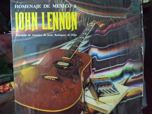 Homenaje De México A John Lennon Mariachi Acetato Vinilo Lp