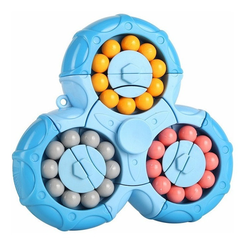 Juguete De Descompresión De Dedos Rotary Magic Bean Cube