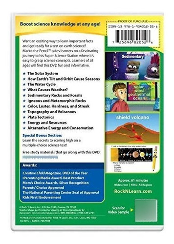 Science Dvd By Rock 'n Learn