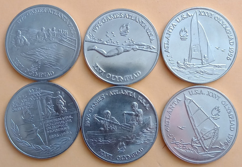 Moedas Da Romênia - Olimpiadas Atlanta 1996 (Usado)