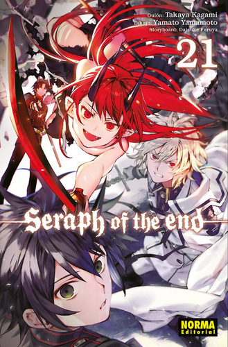 Libro Seraph Of The End 21 - Kagami