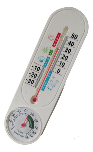 Termohigrometro Termometro Higrometro Pared -30a50c 0a100rh 