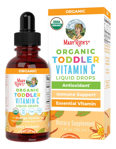 Gotas De Vitamina C Maryruth Organics Para Niños Pequeños |