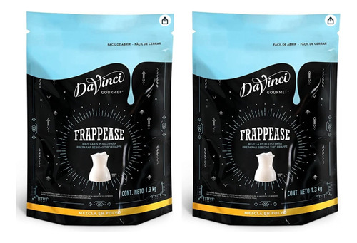 Kit Frappease Crystal 1.3 Kg Davinci