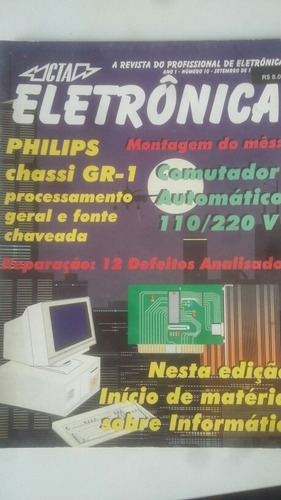 Revista Cta Eletrônica N 10 Raridade (Usado)