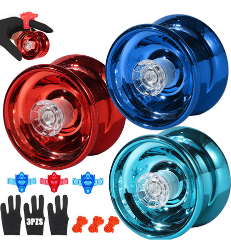 3pzs Yoyo Profesional De Aleación Regalo For Niños
